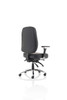 Barcelona Deluxe Leather Task Operator Office Chair Black DYN-OP000241