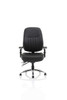 Barcelona Deluxe Leather Task Operator Office Chair Black DYN-OP000241