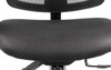 Portland III Mesh Task Operator Office Chair with Height Adjustable Arms Black 