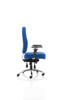 Barcelona Deluxe Fabric Task Operator Office Chair Blue 