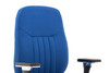 Barcelona Deluxe Fabric Task Operator Office Chair Blue DYN-OP000243