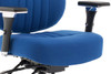 Barcelona Deluxe Fabric Task Operator Office Chair Blue DYN-OP000243