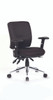 Chiro Medium Back Task Operator Office Chair with Arms Black 