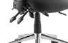 Chiro Medium Back Task Operator Office Chair with Arms Black 