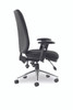 Chiro High Back Task Operator Office Chair with Arms Black 