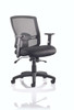 Portland II Mesh Task Operator Office Chair with Height Adjustable Arms Black DYN-OP000108