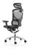 Ergo Click Plus 24 Hour Mesh Ergonomic Office Chair with Headrest Black  