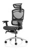 Ergo Click Plus 24 Hour Mesh Ergonomic Office Chair with Headrest Black  