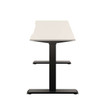 Okoform Height Adjustable Sit Stand Heated Office Desk with Single Motor - W1200 x D600 x H734-1234mm - Multiple Finishes 