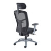 Fonz 24 Hour Heavy Duty Mesh Office Chair Black 