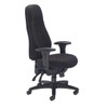 Cheetah Fabric 24 Hour Heavy Duty Posture Office Chair Black TCO-CH1111BK