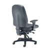 Vista Leather Look 24 Hour Heavy Duty Posture Office Chair Black 