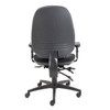 Maxi Ergo Office Chair with Lumbar Pump and Adjustable Arms Charcoal 