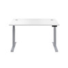 Economy Height Adjustable Sit Stand Desk - White - Multiple Sizes 