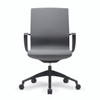 Aeros Medium Back Executive Task Office Chair with Integrated Height Control and Weight Activated Auto Balance Mechanism - Grey Minimalistic Design 