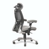 Ergo Ergonomic Luxury High Back Executive Mesh Office Chair Certified for 24 Hour Use - Grey with Chrome Base NAU-DPA-ERGO-GY