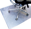 Cleartex MegaMat | Heavy Duty Chair Mat for Hard Floors and All Pile Carpets | Thickest Rigid Polycarbonate Floor Protector Mat | Rectangular |  134 x 115cm 
