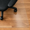 Marvelux PVC Office Chair Mat for Hard Floors – Clear Rectangular Floor Protector - Multiple Sizes