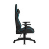 Apollo Ergonomic Gaming Chair with 4D Multi-Dimensional Armrest & 155° Tilt - Faux Leather - Black with Blue