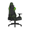 Apollo Ergonomic Gaming Chair with 4D Multi-Dimensional Armrest & 155° Tilt - Faux Leather - Black with Green