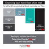 Cleartex Ultimat XXL General Purpose Protective Floor Mat for Hard Floors | Clear | Strong Polycarbonate | Rectangular Floor Mat | Multiple Sizes XXLERHF