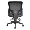 Barri Medium Back 3 Lever Mesh Task Chair with Height Adjustable Arms, Height Adjustable Back and Back Angle Adjustment - Black NAU-UKND-BCM-K610-BK