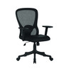 Nimbus High Back Mesh Chair with Height Adjustable Arms, Adjustable Lumbar Support, Tilt and Lock Function - Black NAU-UKND-BCM-B560-BK