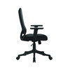 Nimbus High Back Mesh Chair with Height Adjustable Arms, Adjustable Lumbar Support, Tilt and Lock Function - Black NAU-UKND-BCM-B560-BK