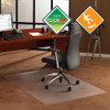 Cleartex Unomat Anti-Slip Chair Mat for Hard Floors, Very Low Pile Carpets and Carpet Tiles | Clear Polycarbonate | Rectangular | Multiple Sizes 