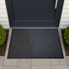 Ultralux Indoor/Outdoor Entrance Mat – Absorbent Heavy Duty Non-Slip Rubber Back – Dark Grey – Multiple Sizes URBGR