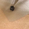 Cleartex Evolutionmat Recyclable Chair Mat for Medium Pile Carpets (12mm or less) | Rectangular EP12M