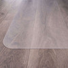 Marvelux Polycarbonate Chair Mat for Hard Floors – Clear Rectangular Office Floor Protector - Multiple Sizes M12COE