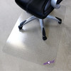 Marvelux Polycarbonate Chair Mat for Medium Pile Carpets (up to 12mm) - Clear Rectangular Office Carpet Protector - Multiple Sizes M11COE