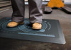 AFS-TEX System 2000 Anti-Fatigue Mat Perfect For Use with Standing Desks | Black | Multiple Sizes 