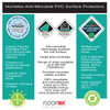 Hometex Biosafe Large Anti-Microbial PVC Multi-Purpose Table and Surface Protector Mat | Rectangular | Multiple Sizes 