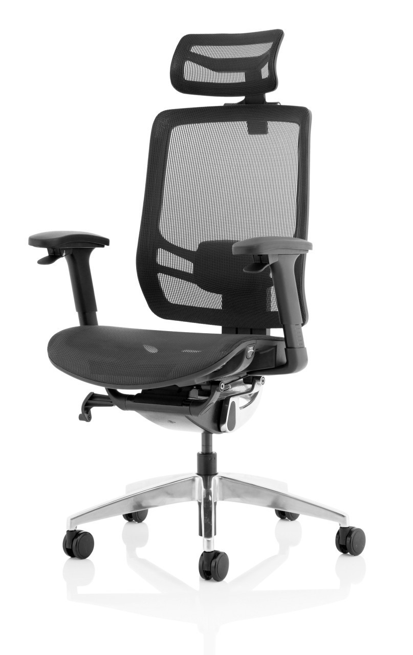 Black mesh clearance ergonomic office chair