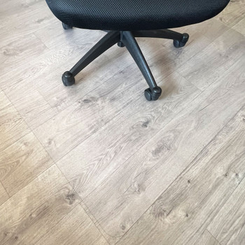 Marvelux PVC Chair Mat for Hard Floors, Rectangular Clear Floor Protection Mat, Multiple Sizes