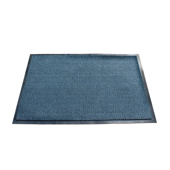 Doortex Valuemat Indoor Entrance Mat | Anti-Slip Vinyl Backed Doormat | Blue | Multiple Sizes 