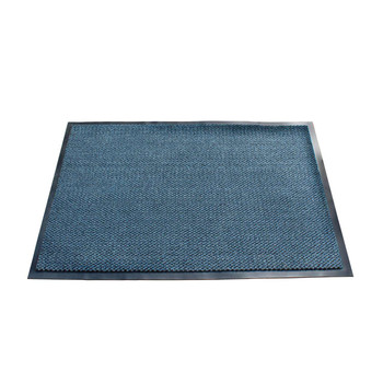 Doortex Valuemat Indoor Entrance Mat | Anti-Slip Vinyl Backed Doormat | Blue | Multiple Sizes VALBL