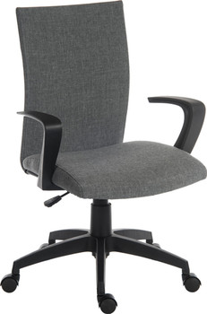 Work/Student Fabric Executive Office Chair Grey 