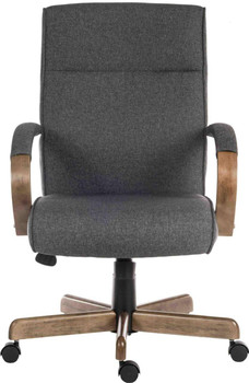 Grayson Fabric Executive Office Chair Grey TEK-UKND-6969GREY