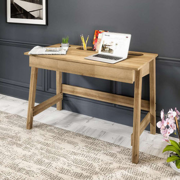 Ithaca Home Office Desk Riviera Oak TEK-UKND-7700003