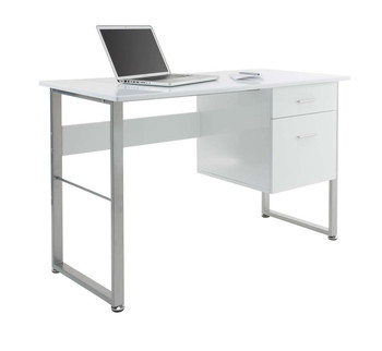 Cabrini Modern Home Office Desk White DOR-UKND-AW22226-WH