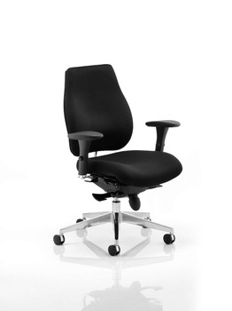 Chiro Plus Ergonomic Posture Office Chair without Headrest Black DYN-PO000001