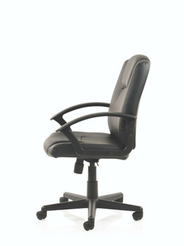 Bella Bonded Leather Executive Managers Office Chair Black DYN-EX000192