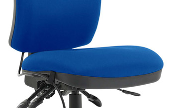 Chiro High Back Task Operator Office Chair without Arms Blue DYN-OP000246