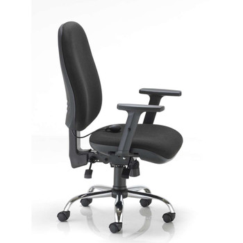 Concept Plus Ergonomic Operator Office Chair - Black TCO-CH1808BK