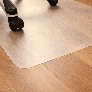 Marvelux PVC Office Chair Mat for Hard Floors – Clear Rectangular Floor Protector - Multiple Sizes