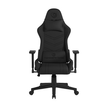 Apollo Ergonomic Gaming Chair with 4D Multi-Dimensional Armrest & 155° Tilt - Faux Leather - Black