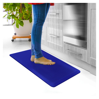 Ultralux Anti-Fatigue Standing Mat –  2cm Thick Ergonomic Non-Slip Floor Comfort Mat – Royal Blue – Multiple Sizes